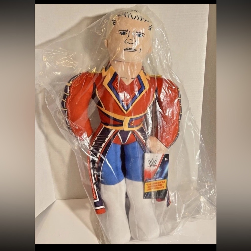 WWE 23" Cody Rhodes Plush Canada Exclusive New w/ Tag - Sealed In Bag